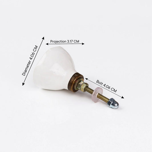 Green Ceramic Drawer Knob