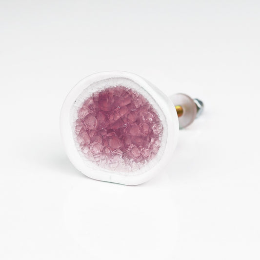 Pink Ceramic Drawer Knob