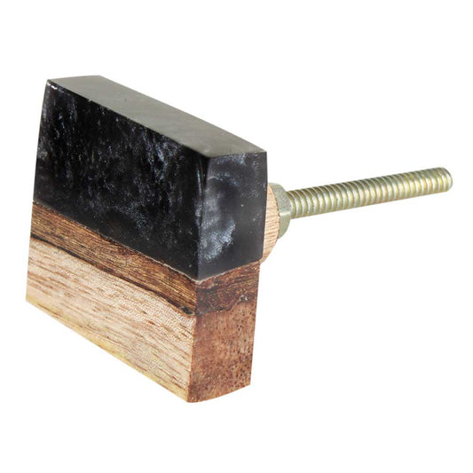 Wood and Resin Drawer Knob