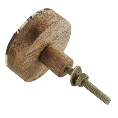 Resin and Wood Drawer Knob