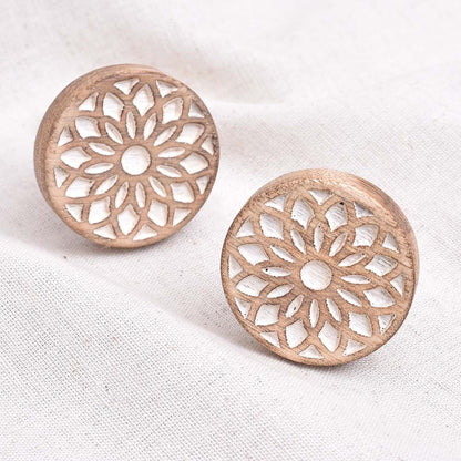 Wooden Geometric Knob